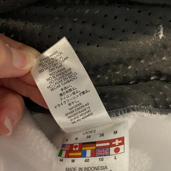 Spyder Women's Snow White Ski Jacket - Picture 8 of 8